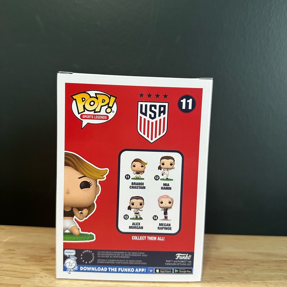 Funko pop sports legends team USA Brandi chastain - Picture 4 of 8